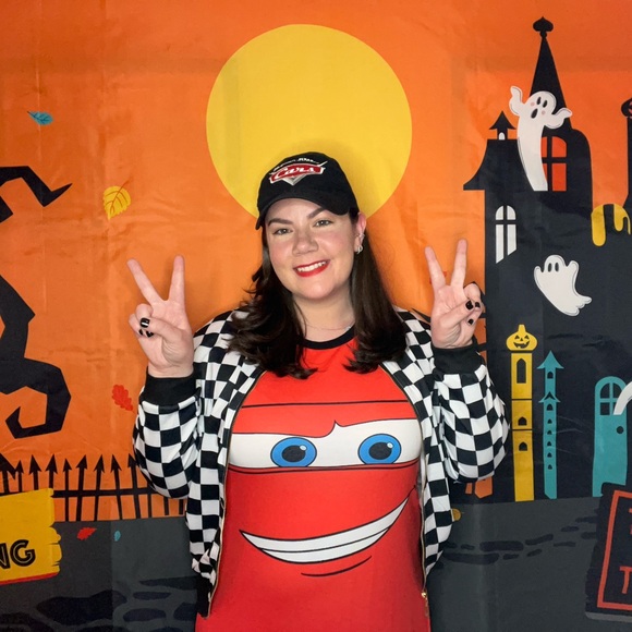 Lightning McQueen Graphic T-Shirt Dress - Picture 3 of 3